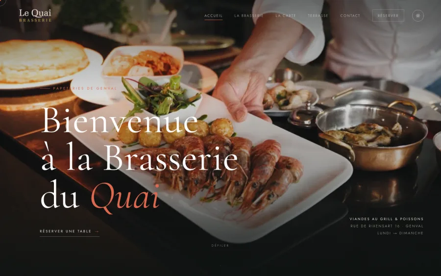 Site Le Quai Brasserie