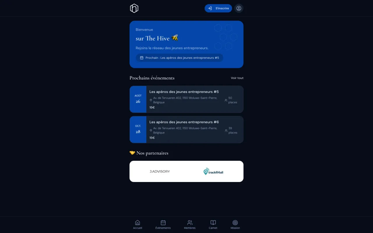Application The Hive Club
